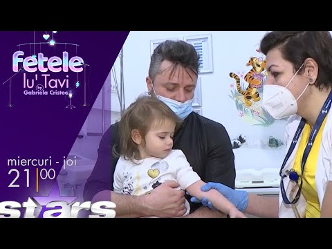 Fetele Lu' Tavi | Gabriela Cristea a mers cu fetițele la doctor pentru a le face analize