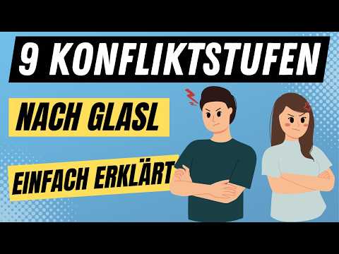 9 STAGES OF CONFLICT ESCALING according to GLASL - Conflicts according to Glasl explained simply ...