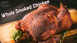 Smoked Whole Chicken with THE PERFECT BRINE