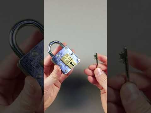 Trick Lock with a Hidden Opening Mechanism! #Shorts
