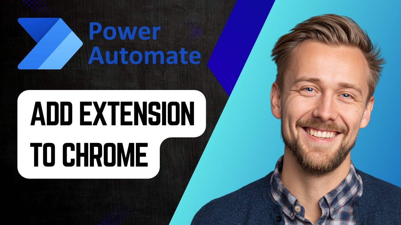 How to Add Power Automate Extension in Google Chrome | Robotic Process Automation Tutorial 2025