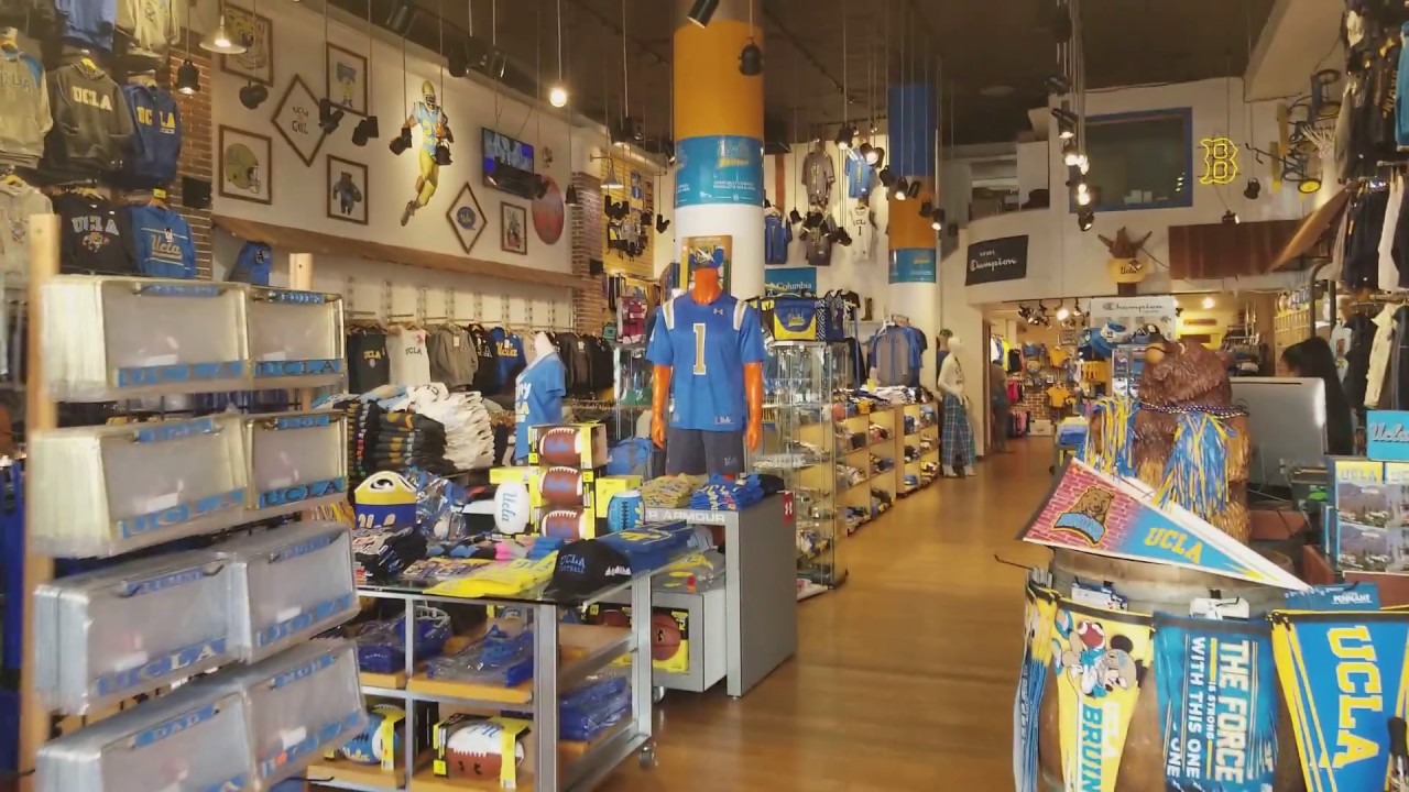 UCLA Campus Store, Westwood Village. Walk around Video.