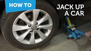 How to jack up a car
