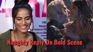 Poonam Pandey Naughty Reply On Bold Scene With Shakti Kapoor video