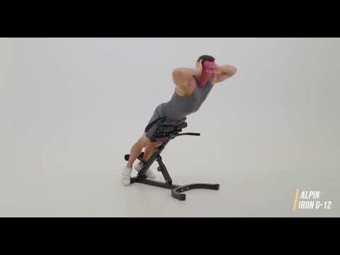 Миниатюра изображения товара Гиперэкстензия Alpin Iron G-12