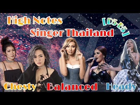 【High Notes Singer Thailand 】Chesty/Balanced/Heady/Mixed. [ D5-B5 ]