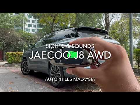 CAR ASMR | 2025 Jaecoo J8 AWD | Sights & Sounds