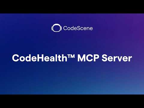 CodeHealth MCP Server by CodeScene 공식 영상 미리보기