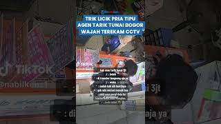 TRIK LICIK Pria di Bogor Tipu Agen Tarik Tunai Wajah Terekam CCTV: Edit Foto Buat Resi Palsu