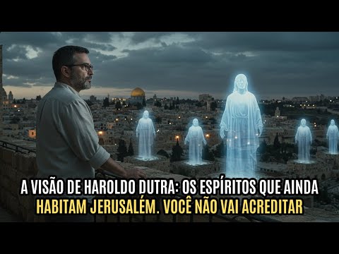 A Visão de Haroldo Dutra: Os Espíritos Que Ainda Habitam Jerusalém. Você Não Vai Acreditar!