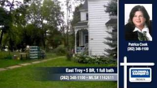 preview picture of video '2989 W. Main Street, East Troy, WI $165000; 5 beds; 1 bath'