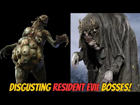 Top 10 Most DISGUSTING Bosses Of Resident Evil!