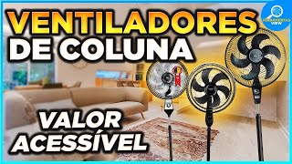 ????TOP 3 Melhores VENTILADORES DE COLUNA Custo Benefício em 2025