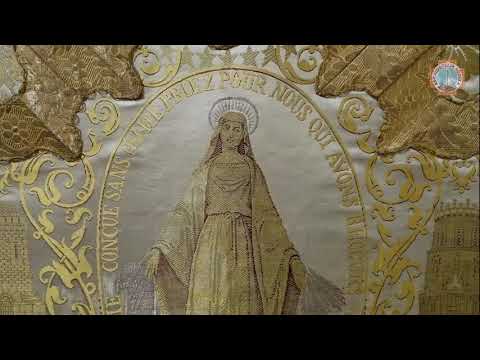 Ornat Maryjny używany za życia św. Teresy w Karmelu, w Lisieux | Łódź 2020