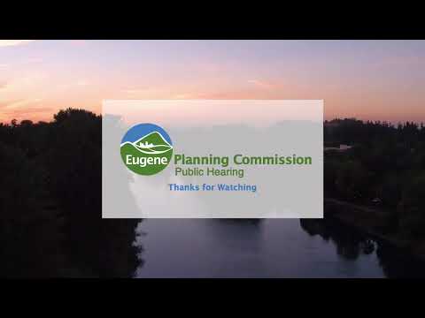 Eugene Planning Commission Public Hearing: October 20, 2020