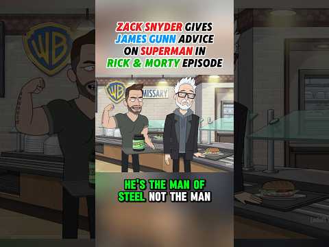 ZACK SNYDER donne des conseils à JAMES GUNN sur SUPERMAN/Man of Steel ! Caméo de Rick et Morty da...