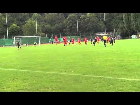 Team Ticino U18 - punizione di Simone Felitti