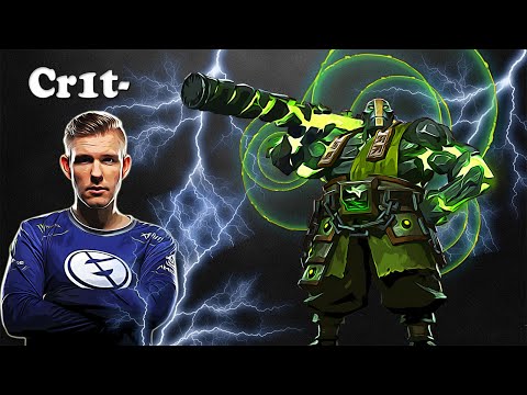 Crit - Earth Spirit Midlane| Dota 2 7.28b Gameplay