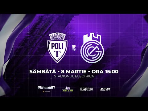 Politehnica Timișoara - CSC Ghiroda și Giarmata Vii, Liga a 3-a  - Seria Vest - Etapa 17 - 8.3.2025