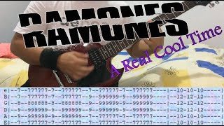 RAMONES - A Real Cool Time - GUITAR LESSON WITH TABS