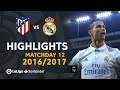 Highlights Atlético de Madrid vs Real Madrid (0-3) Matchday 12 2016/2017