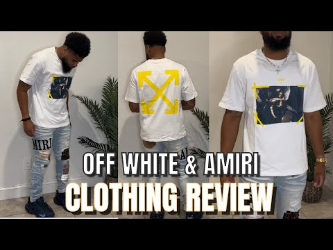 OFF WHITE & AMIRI JEANS REVIEW