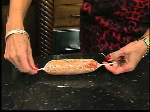 Bourdin of chicken with roasted rep peppers.