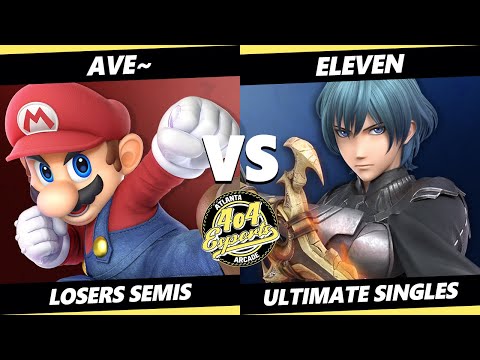 4o4 Smash Night 68 Losers Semis - Ave~ (Mario) Vs. Eleven (Byleth) SSBU Ultimate Tournament