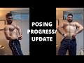 Posing Routine Progress/Update Before Cutting (200lbs) ||Diabetic Bodybuilder|| Fitness