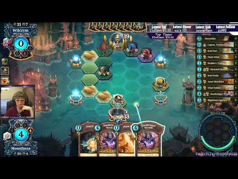 Faeria Stream Highlight - Mono Yellow Husk vs Wilczm's Ignus