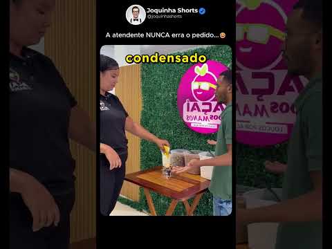 Ela nunca erra 😂 Créditos: @acai_dos_manos_