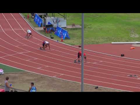 Mens (160+) 4x100m NSW Relay Championships 2019 Campbelltown