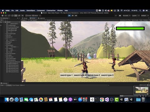 Unity 3D RPG Game Development – Core Systems Overview