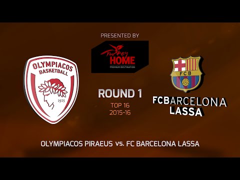 Highlights: Top 16, Round 1, Olympiacos Piraeus 74-62 FC Barcelona Lassa