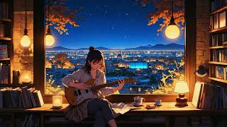 Peaceful Autumn Vibes 📚 Lofi Deep Focus 🌿 Lofi Café ~ Music to put you in a better mood