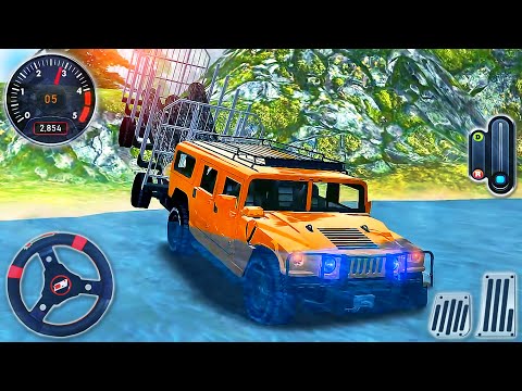 Offroad Forest Hammer H1 Driver Simulator - Muddy Car Driving Mountain - Android GamePlay #3