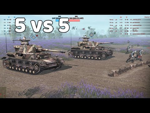 Men of War II: Arena Multiplayer Gameplay 5vs5 [ 1440p 60FPS ]