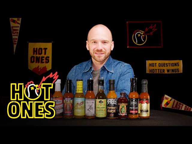 Sean Evans Reveals the Season 18 Hot Sauce Lineup | Hot Ones