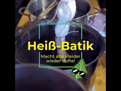 Heiß-Batik ◽ Anleitung zum Selbermachen