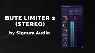 Video thumbnail for Signum Audio Bute Limiter 2 (Stereo) - 3 Min Walkthrough Video (72% off for a limited time) by VSTBuzz Audio Software Deals