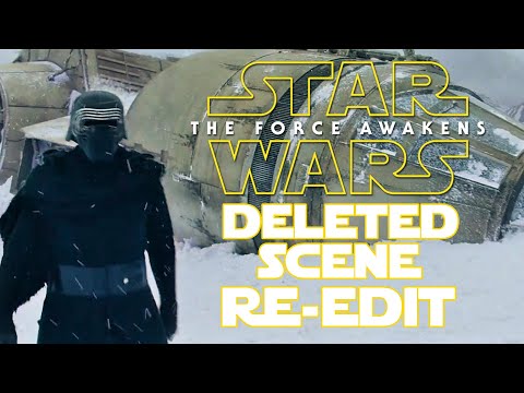 Star Wars: The Force Awakens - Kylo Ren Visits Millenium Falcon (Deleted Scene/RE-EDITED)
