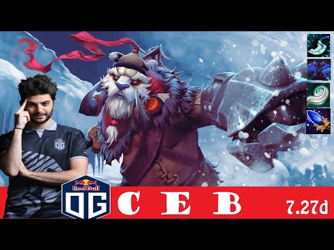 [DOTA 2] OG.Ceb the TUSK [OFFLANE] [7.27D]