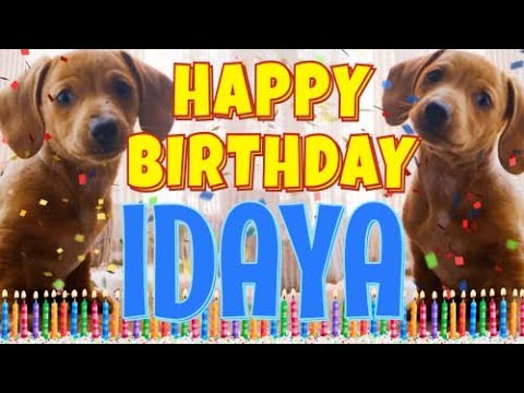 Happy Birthday Idaya! ( Funny Talking Dogs ) What Is Free On My Birthday
