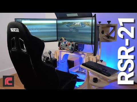 The F1 engineering of a wood sim rig