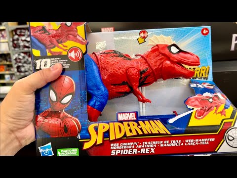 Cursed Spiderman TRex “Spider-Rex” From Dinosaur Multiverse - Jurassic World Toy Hunt from this Week