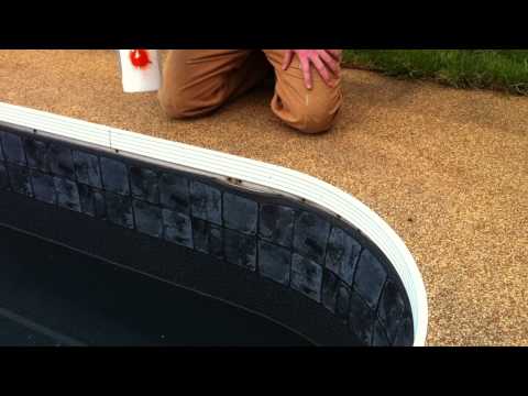 How To Put A Pool Liner Back In Its Track - Liner Pull