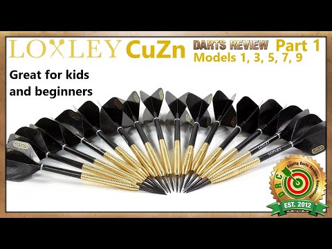 Loxley CuZn Darts Review Models 1 3 5 7 9 Great Darts For Kids And Beginners