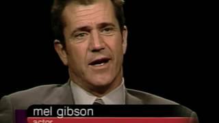 Mel Gibson Job İnterview On Charlie Rose 2000 & Smith Tribute 1 video