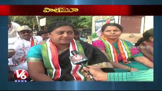 Mahbubnagar Bandh | T Congress Leaders Condemns TRS attack on Congress MLA | V6News
