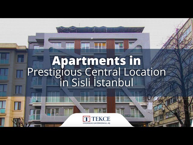 İstanbul Şişli'de Sosyal Olanaklar Sunan Konumda Daireler